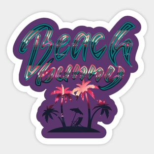 Beach Bunny Sticker